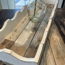 Load image into Gallery viewer, Oversized chippy white Riser