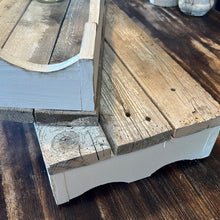 Load image into Gallery viewer, Oversized chippy white Riser