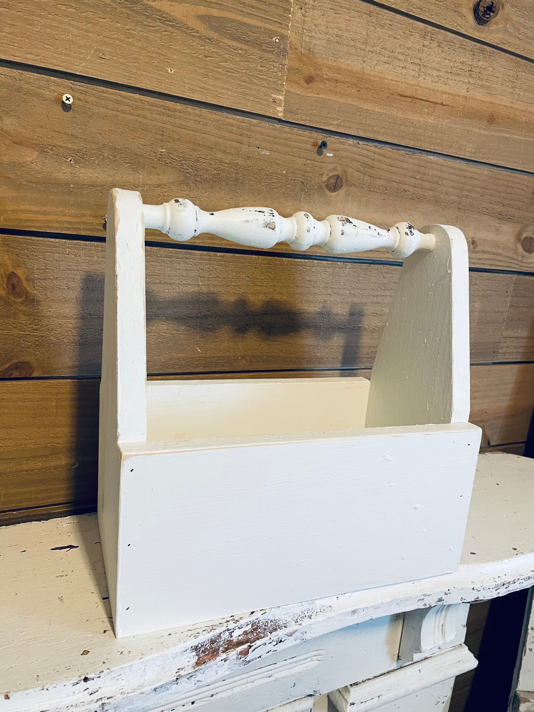 Handmade Toolbox (this comes empty) purchase seasonal kits separately)