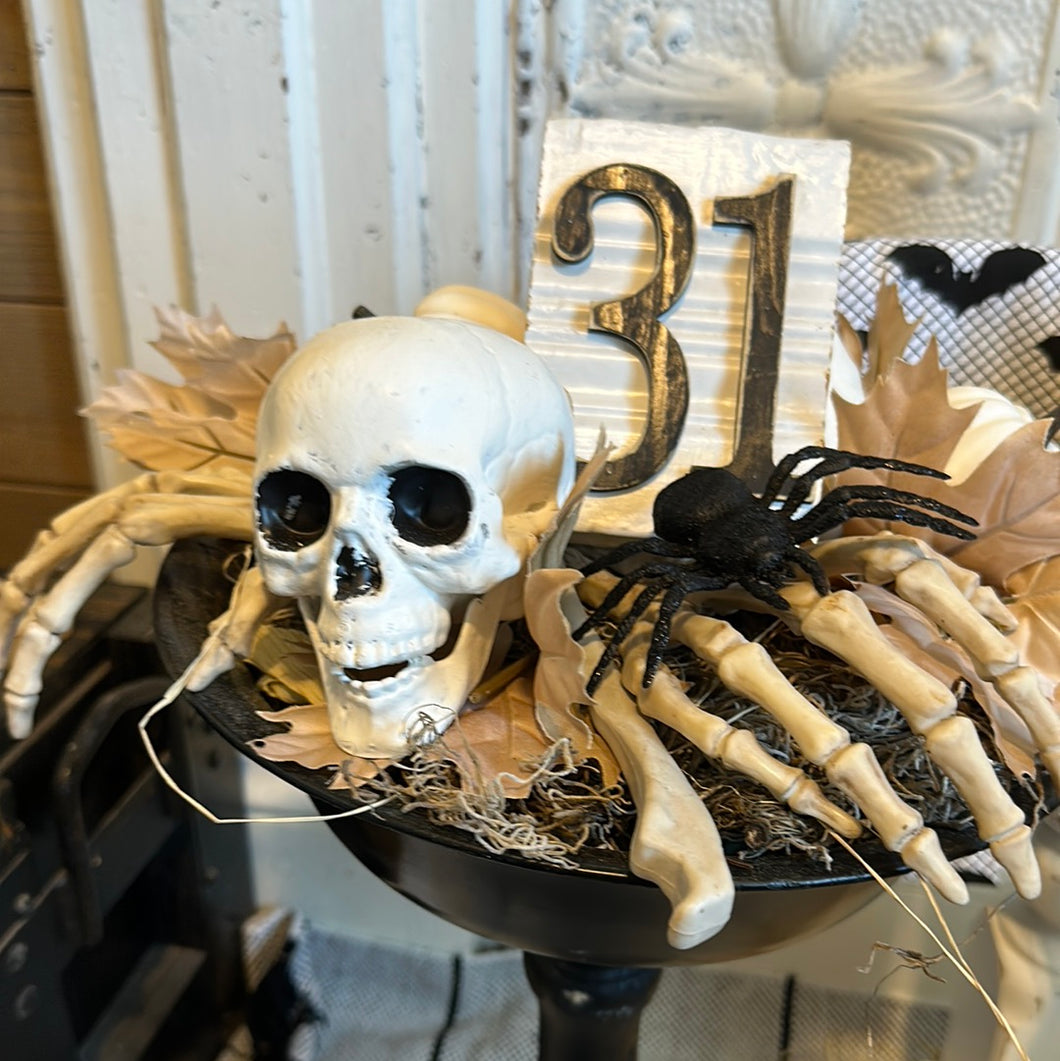 Halloween Bowl on stand