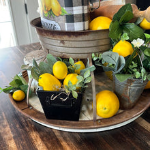 Load image into Gallery viewer, Rusty oversized tiered tray
