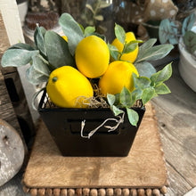 Load image into Gallery viewer, Basket of lemons
