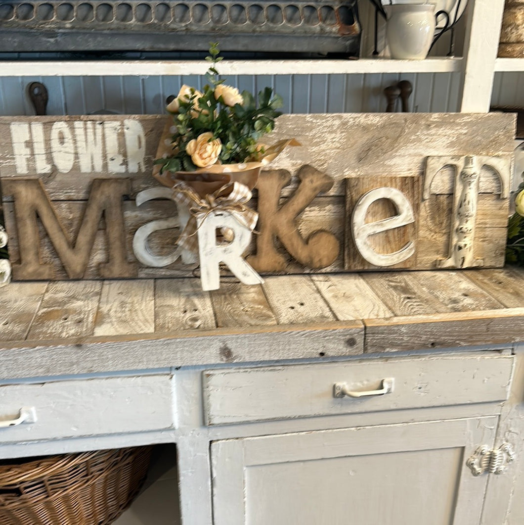 FLOWER MaRKeT Sign