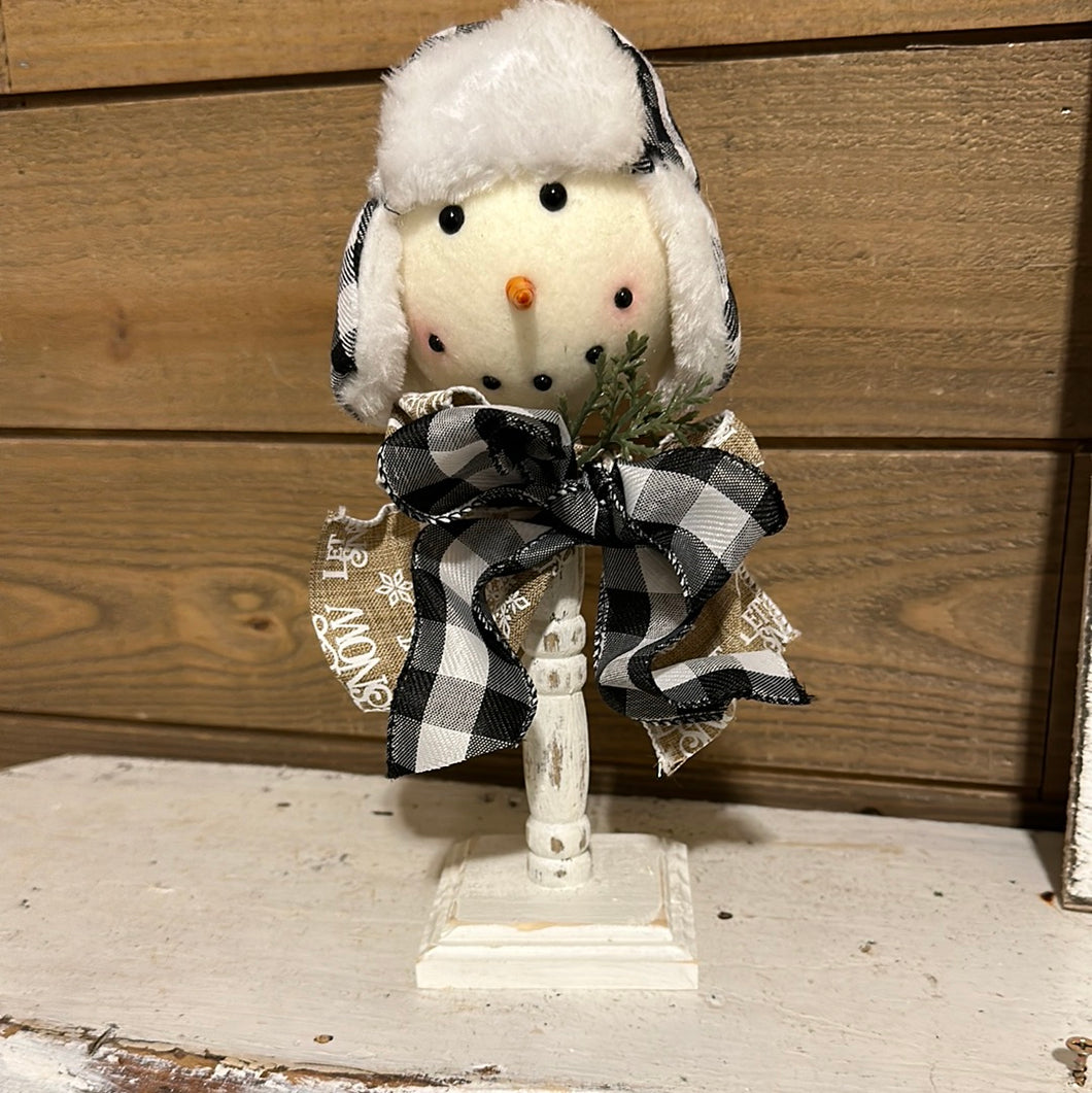 Snowman spindle