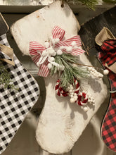Load image into Gallery viewer, Handmade wood stocking
