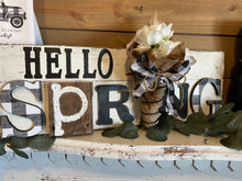 Load image into Gallery viewer, Hello Spring sign

