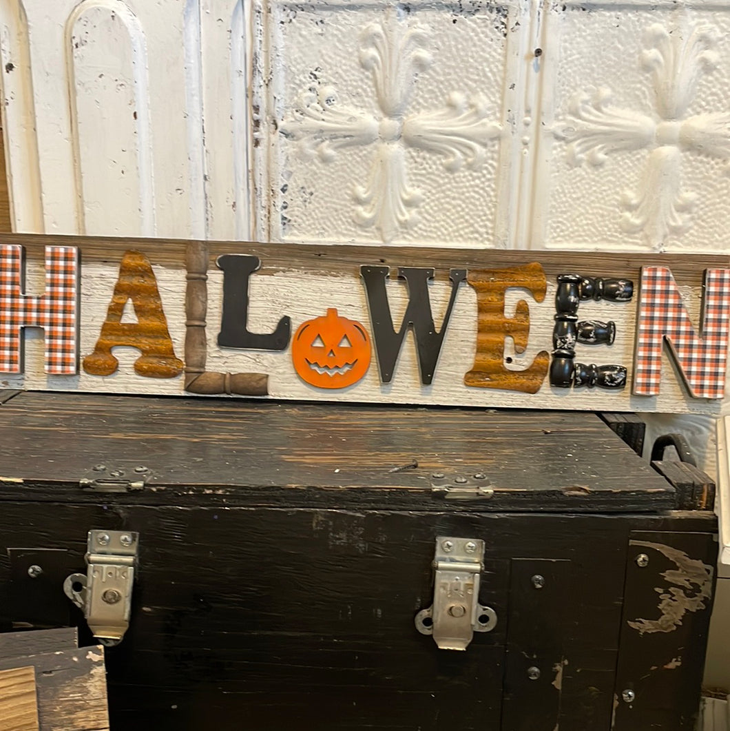 Halloween sign