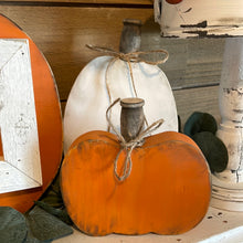 Load image into Gallery viewer, Set of 2 pumpkin spindle stem
