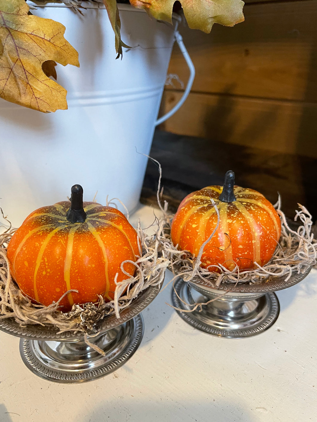 Pumpkin in antique ice cream Dian