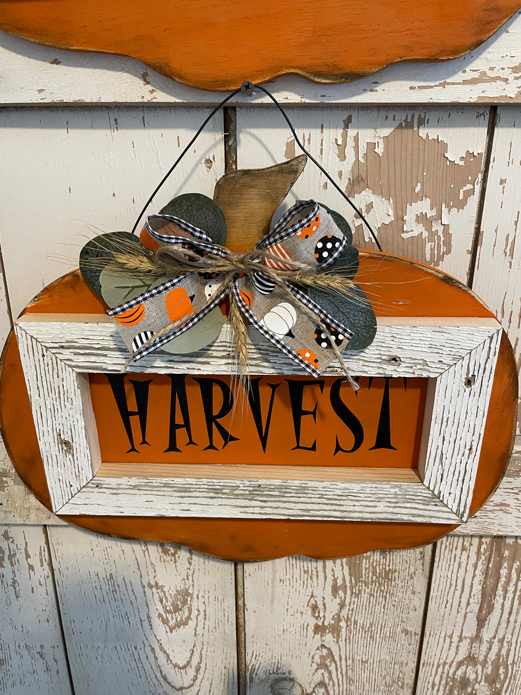 Orange harvest pumpkin