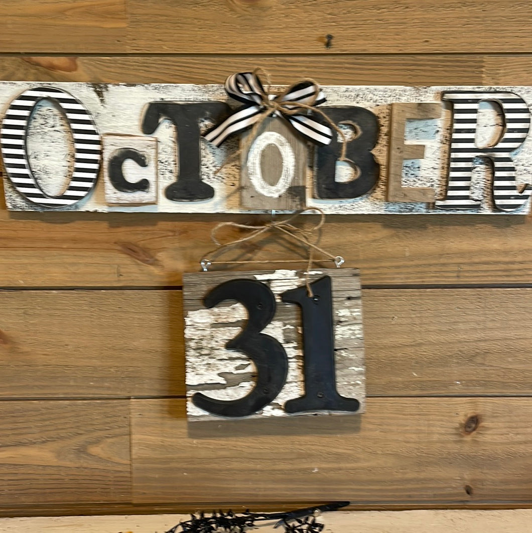 October 31