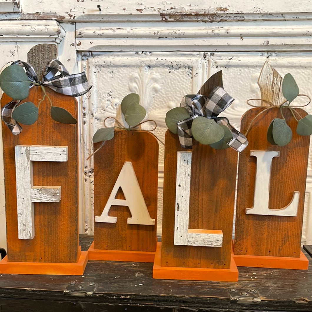 Fall pumpkin set