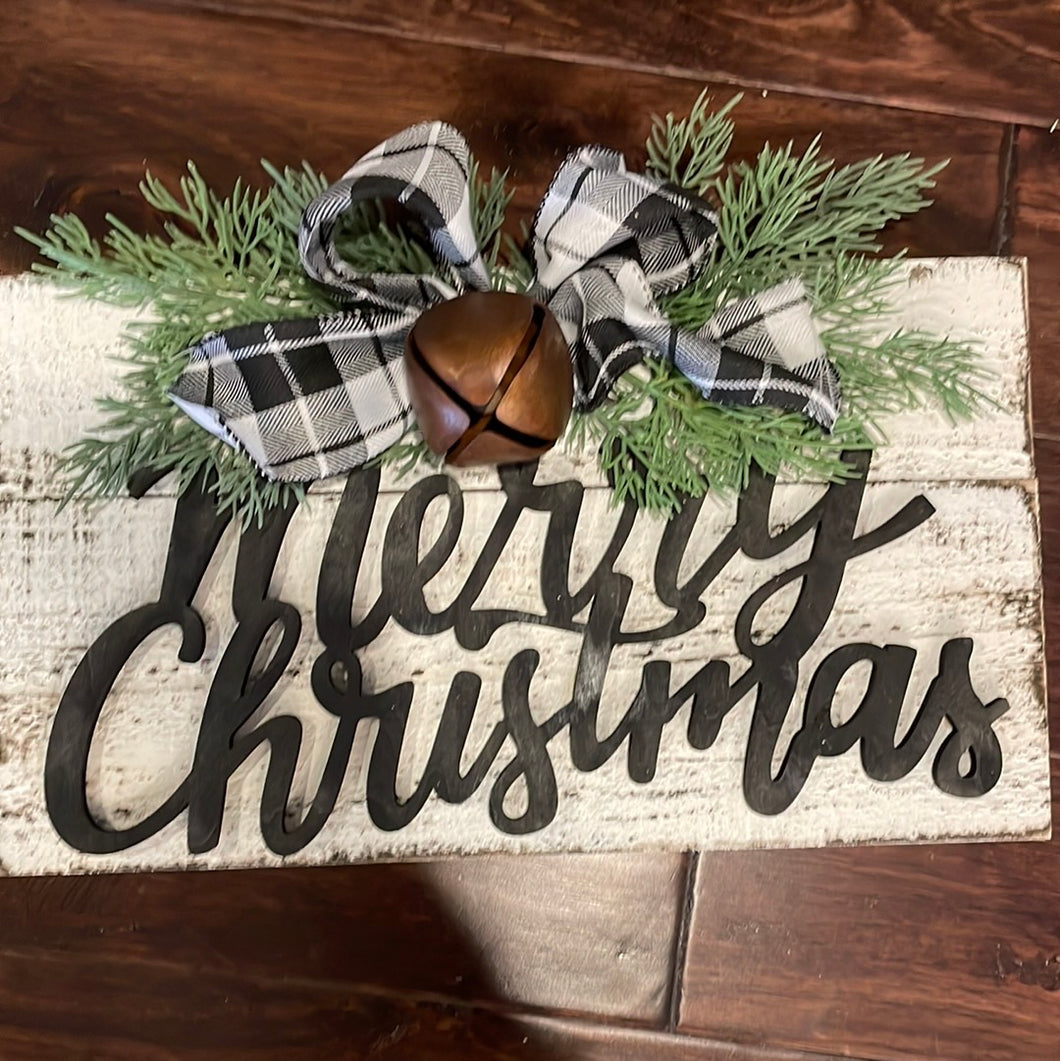 Merry Christmas sign