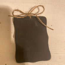 Load image into Gallery viewer, Chalkboard tiered tray plaque
