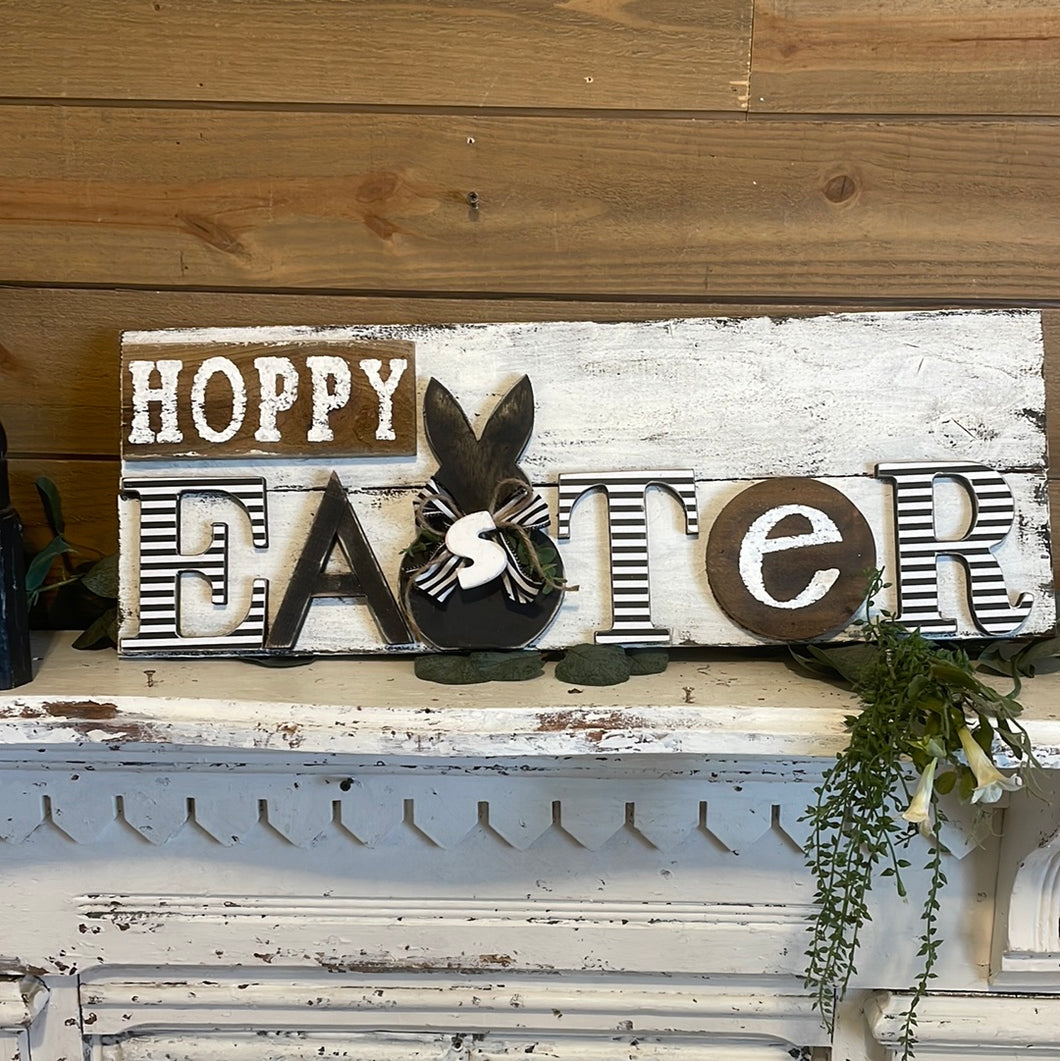 Hoppy Easter sign