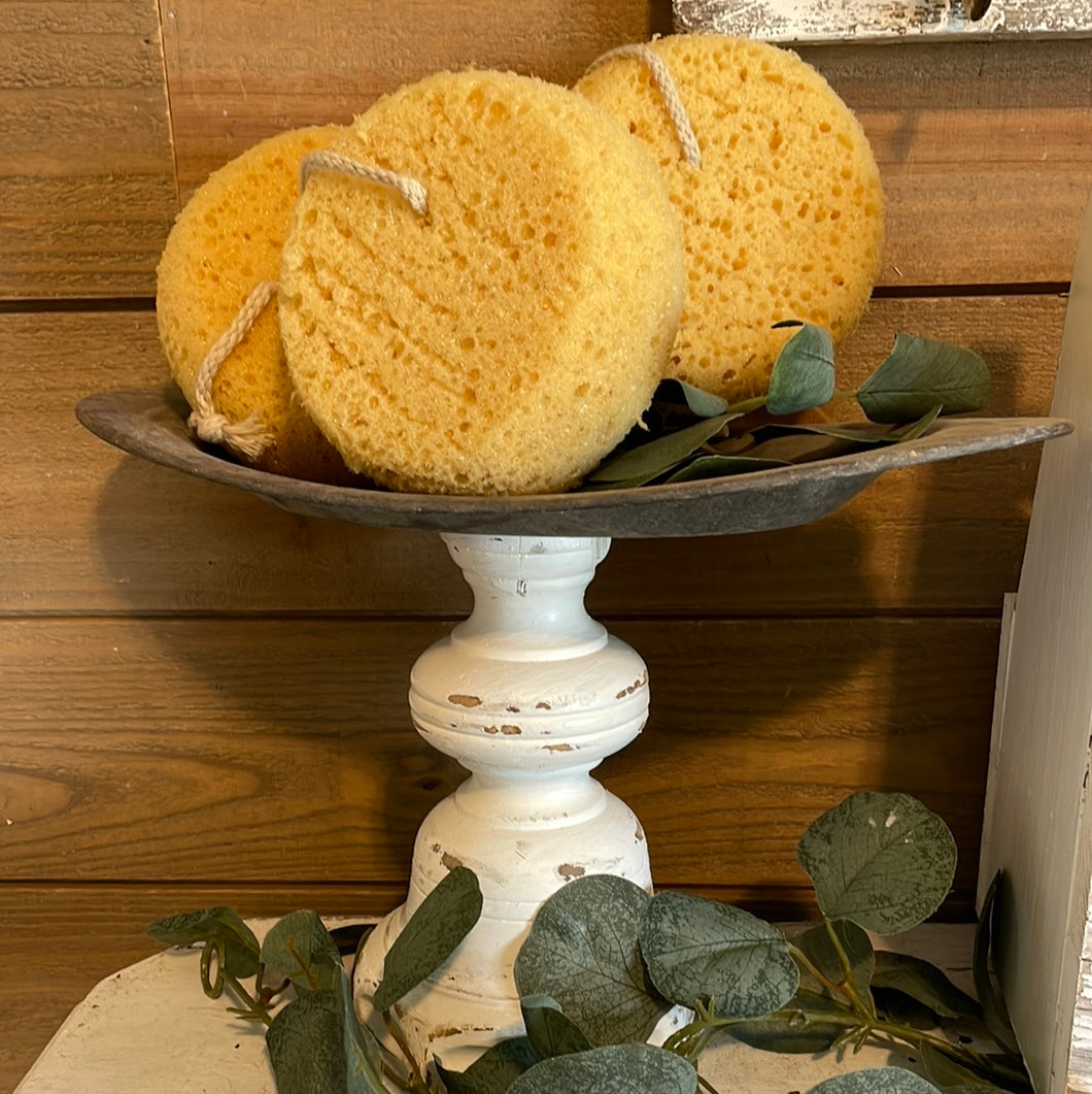 Foam bath sponges