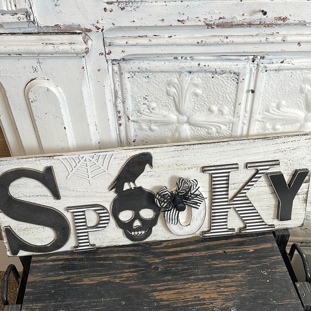 Big spooky sign