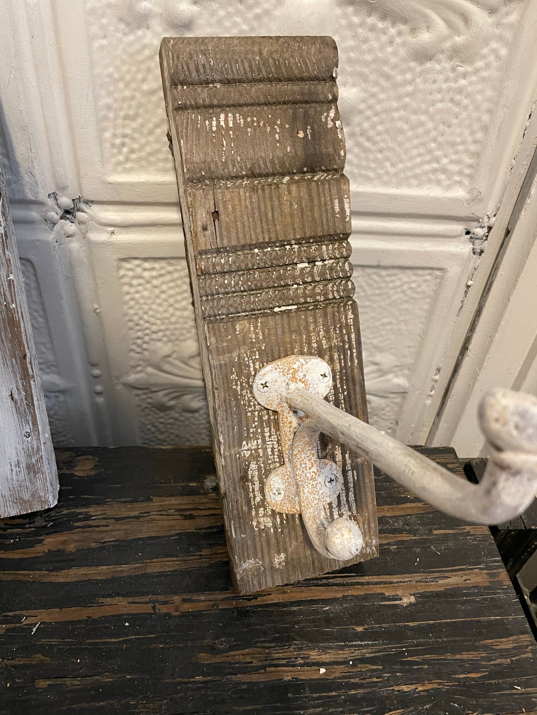Molding towel hook