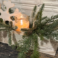 Load image into Gallery viewer, Chippy white wood centerpiece
