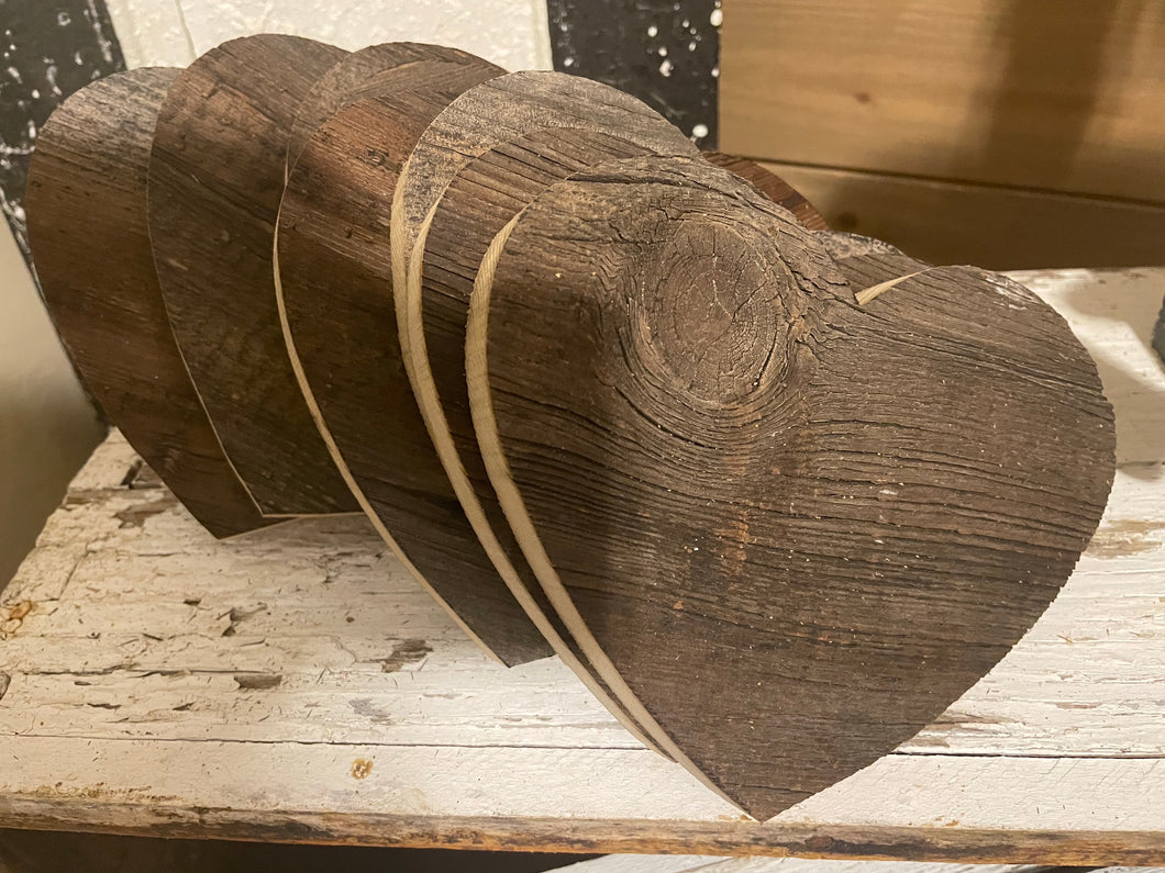 Barnwood small hearts