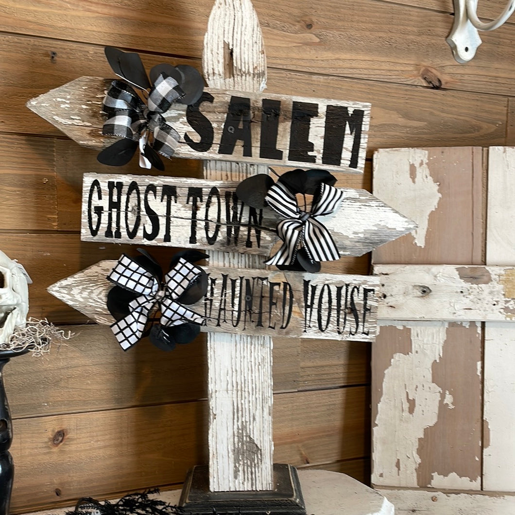 Salem, ghost town, haunted house post