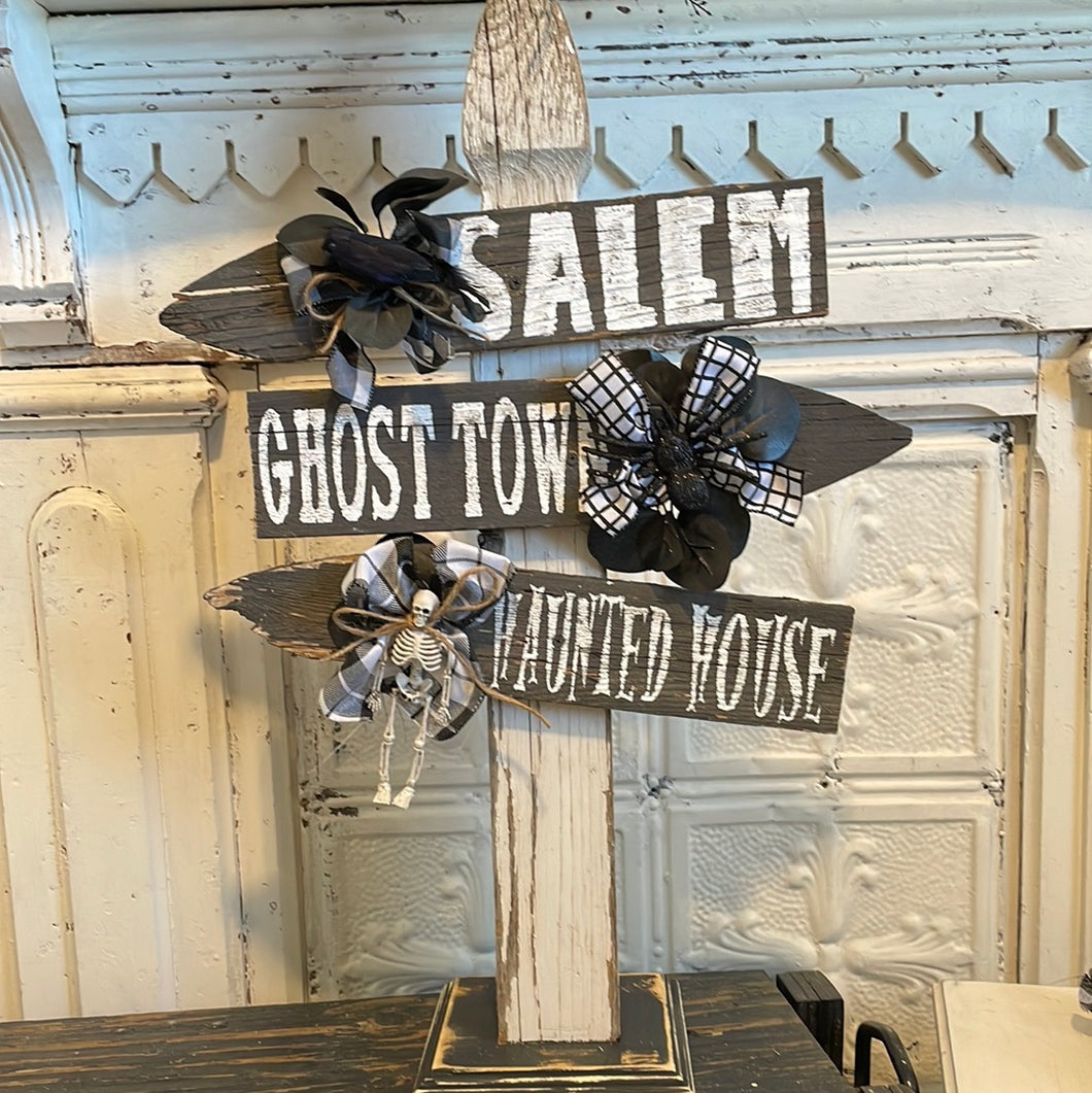 Salem, ghost town, haunted house post
