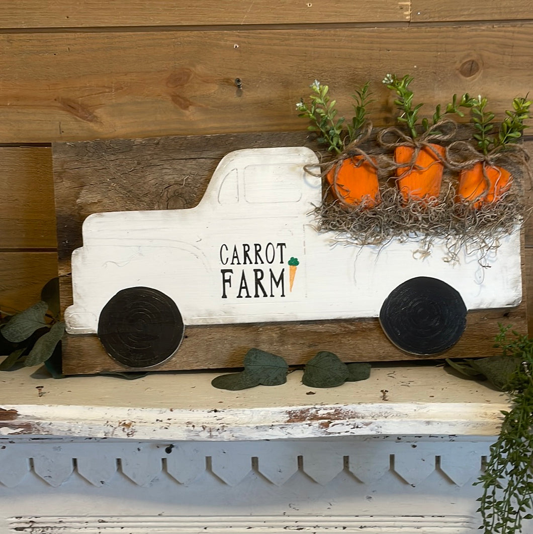 Carrot farm truck
