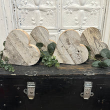 Load image into Gallery viewer, Assorted chippy white hearts
