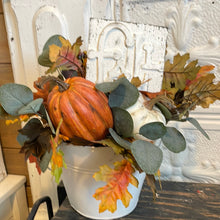 Load image into Gallery viewer, Fall bucket arrangement

