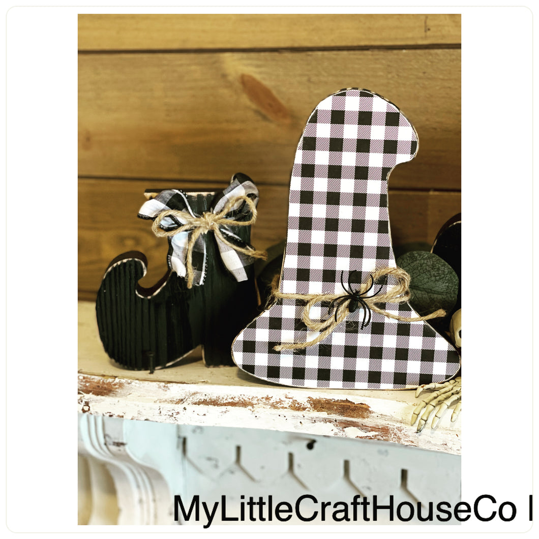 Preorder witch hat and witch boot