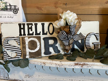 Load image into Gallery viewer, Hello Spring sign
