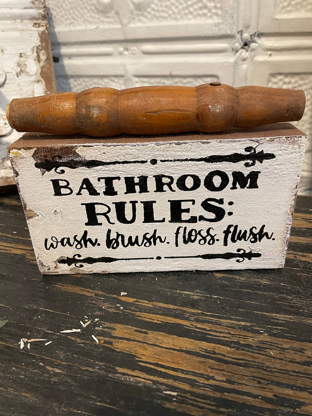 Bathroom rules