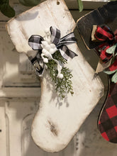 Load image into Gallery viewer, Handmade wood stocking
