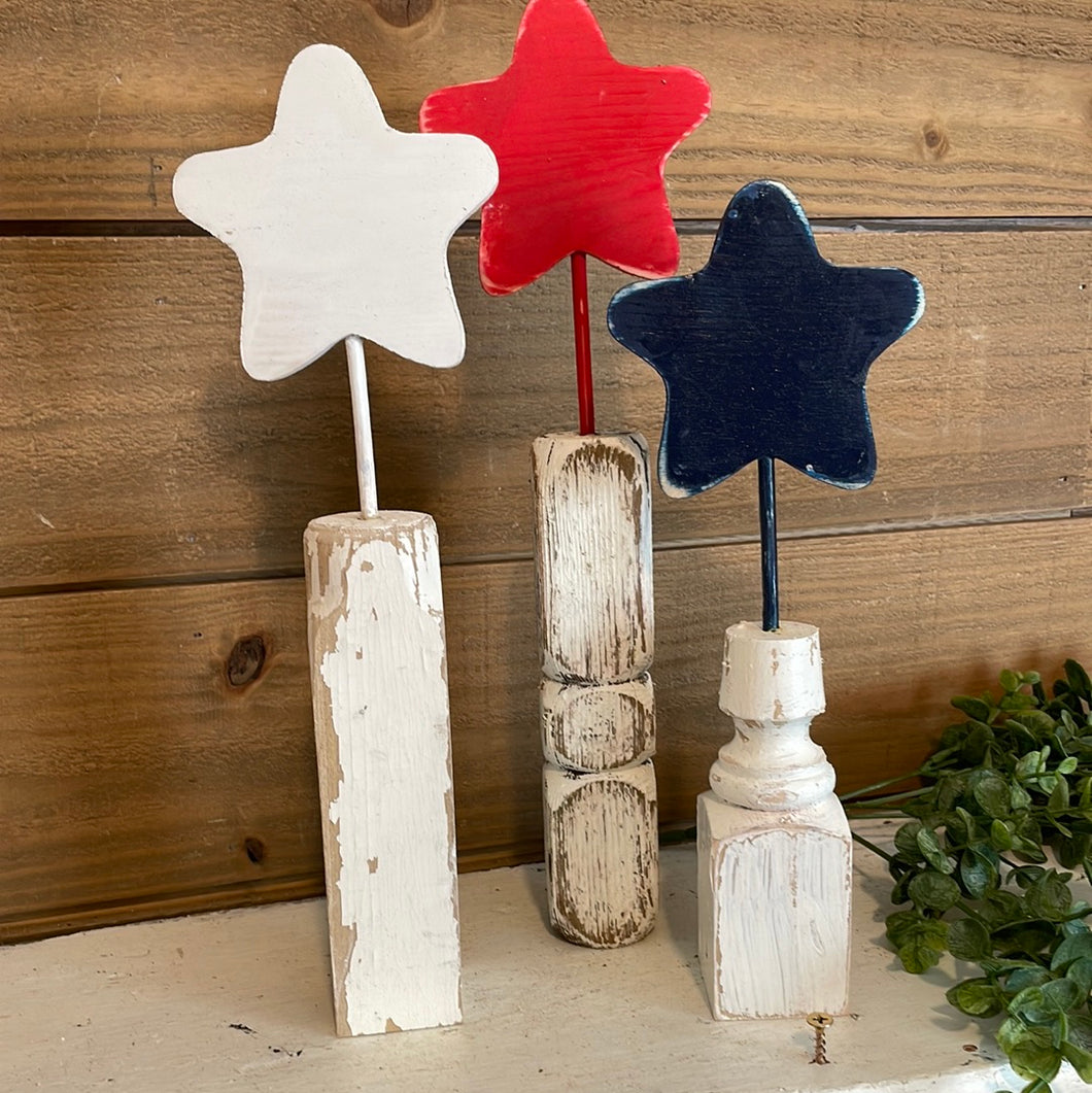 Set of 3 stars