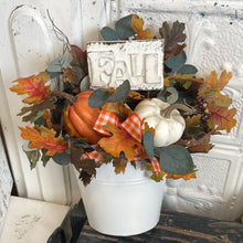 Load image into Gallery viewer, Fall bucket arrangement
