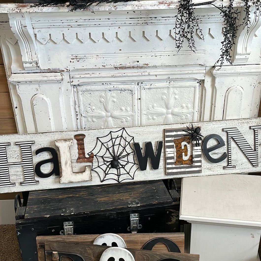 Extra large Halloween sign