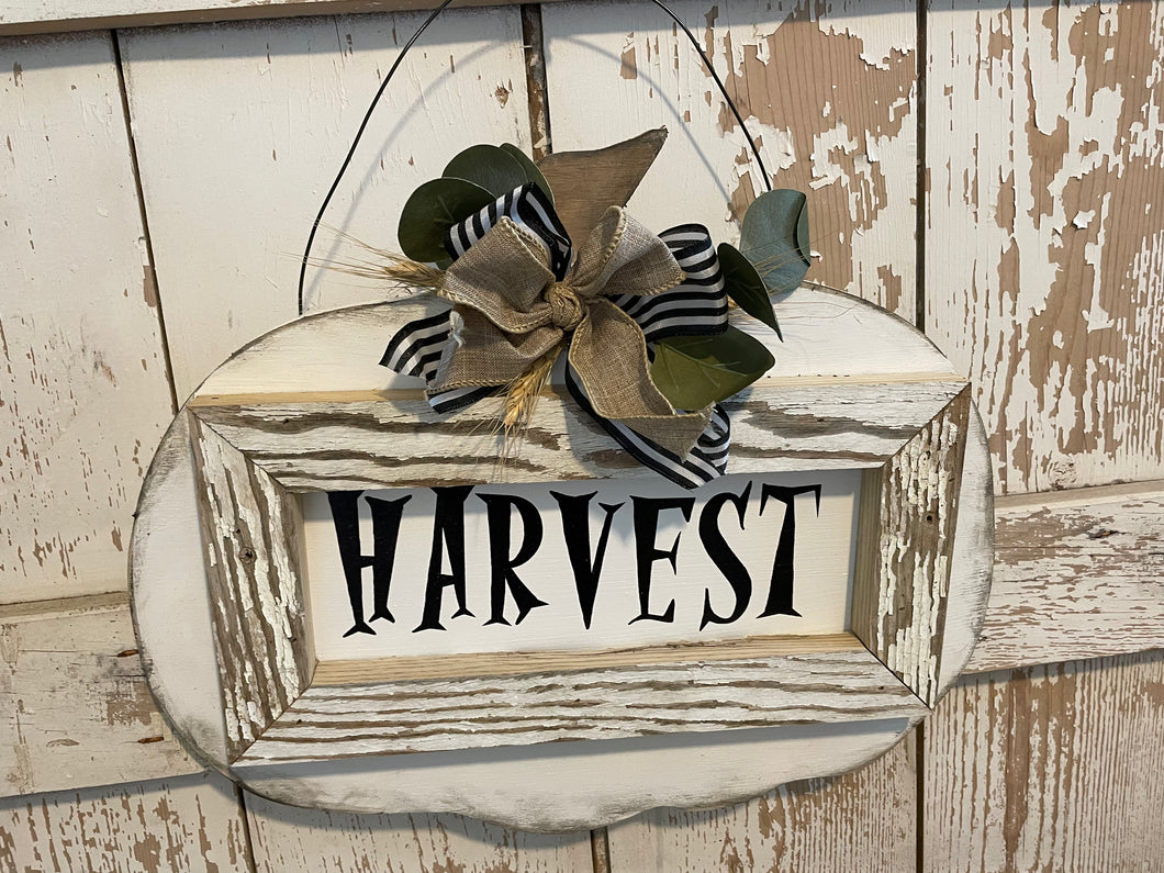 White harvest pumpkin