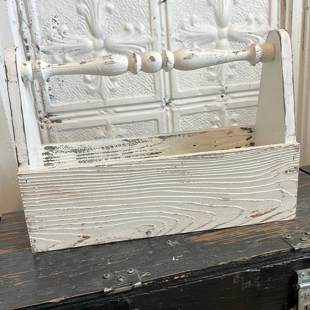 White tool box