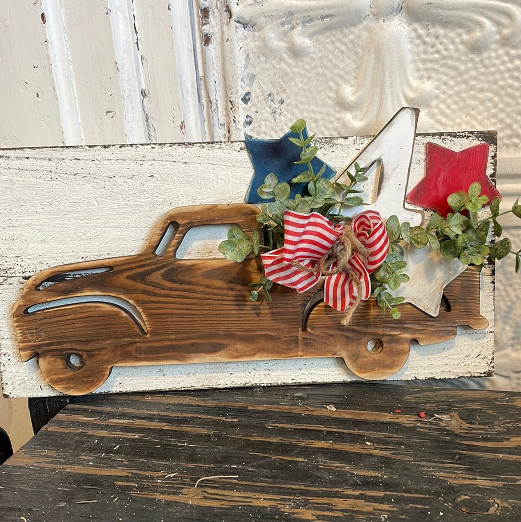 Fourth of July truck