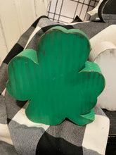 Load image into Gallery viewer, Handmade freestanding shamrocks
