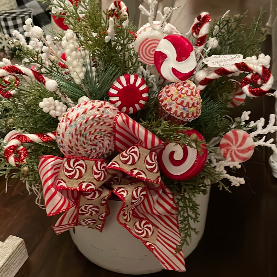 Candy arrangement