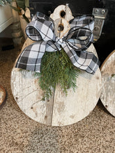 Load image into Gallery viewer, Large chippy white ornament
