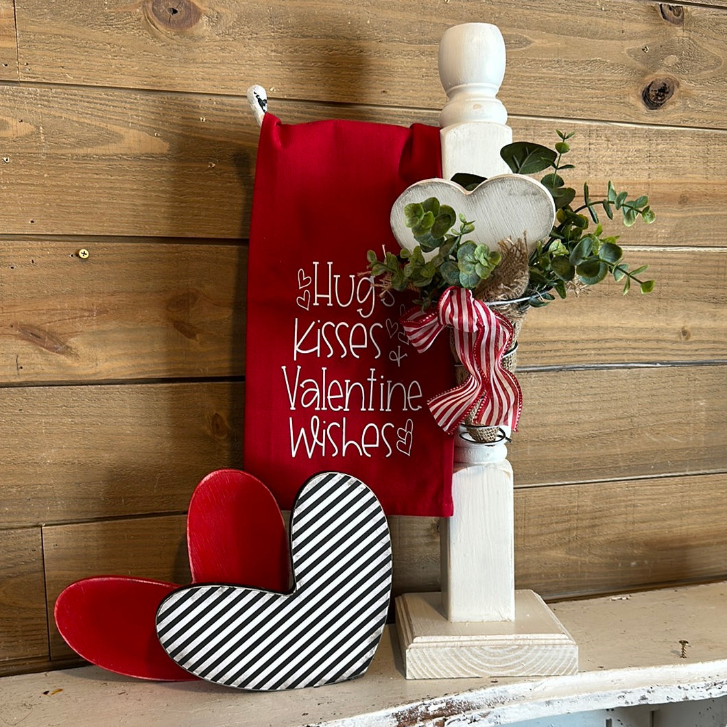 Towel holder w/ towel