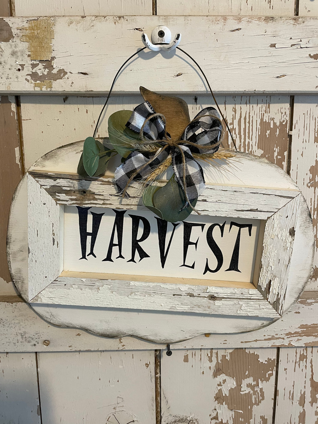 White harvest pumpkin