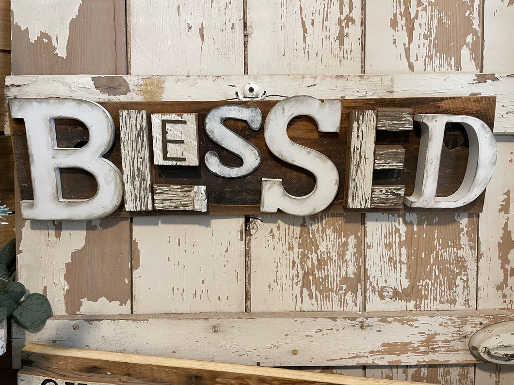 Blessed sign